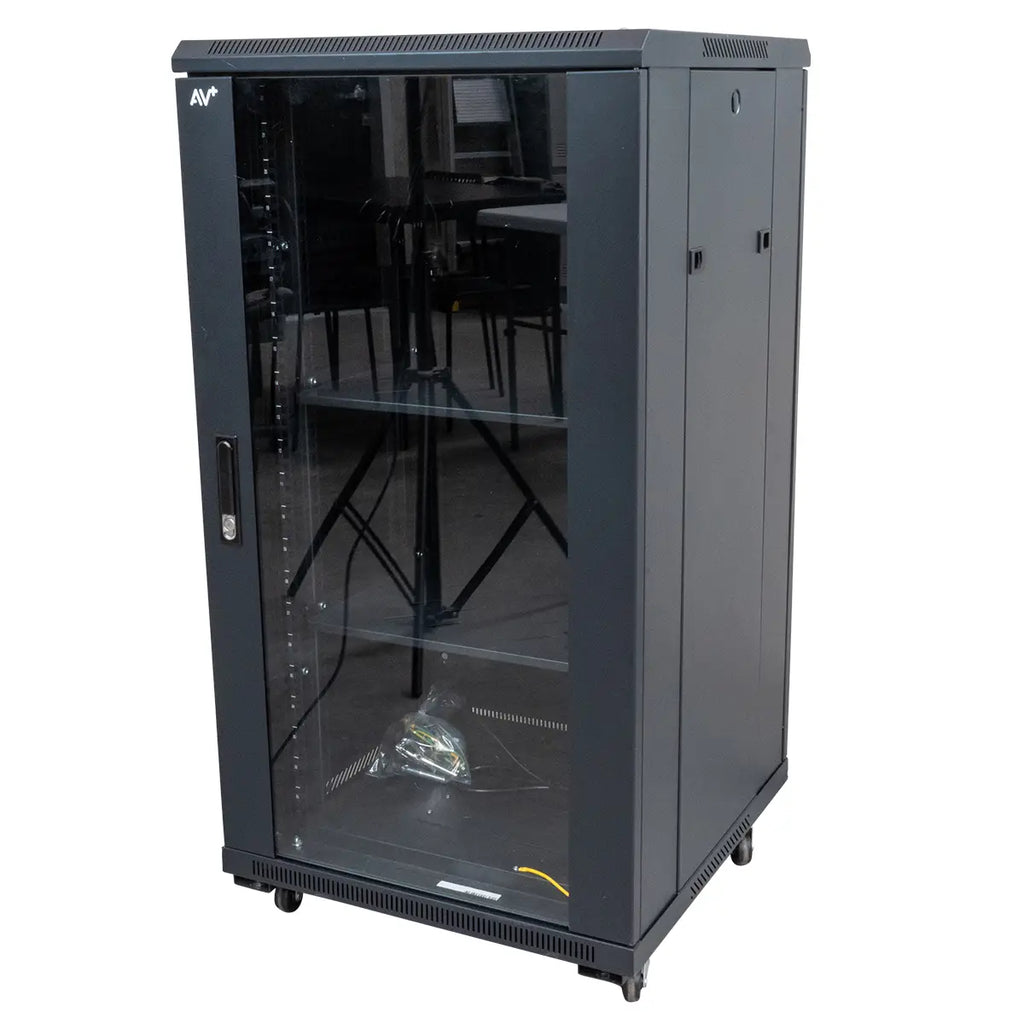 Titan AV 22RU 600mm Deep Server Rack Cabinet