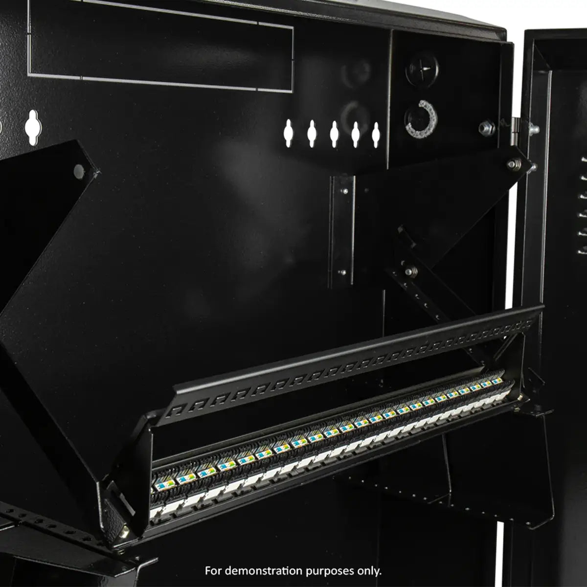 19" 4RU Vertical Wall Mount Server Cabinet