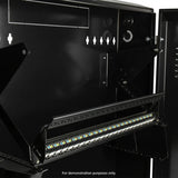 19" 4RU Vertical Wall Mount Server Cabinet
