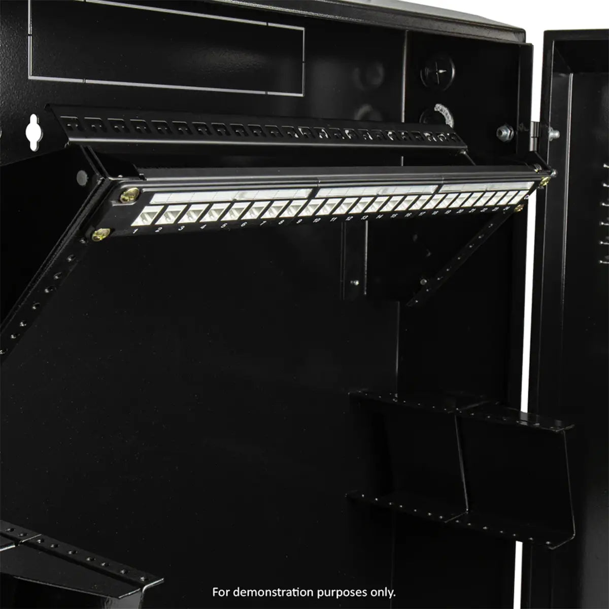 19" 4RU Vertical Wall Mount Server Cabinet