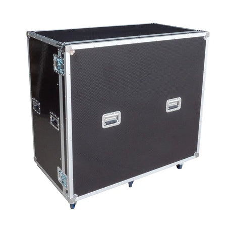 Outside view of the 12-Crate Mixed Storage Road Case (Triple-Wide)