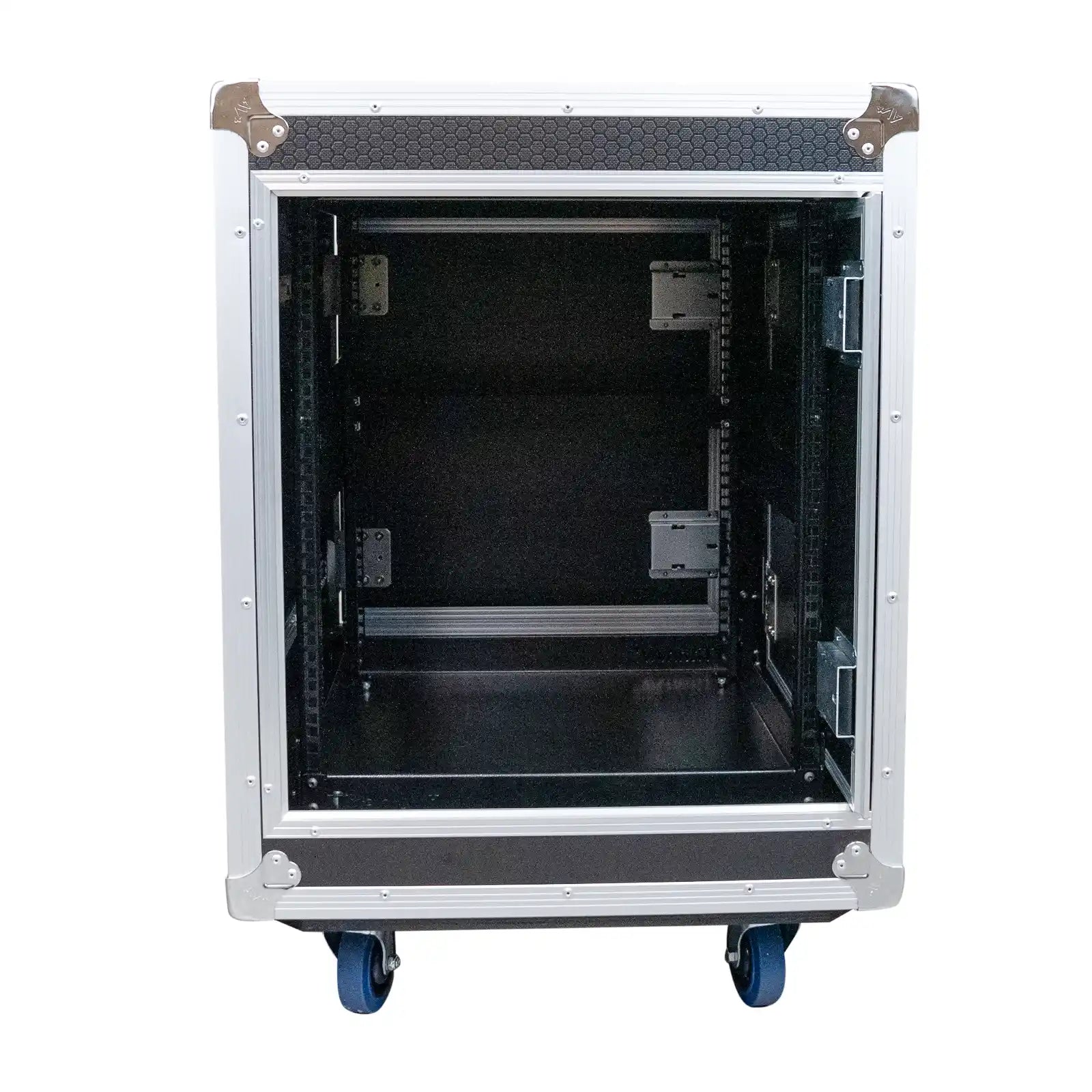 Titan AV 12RU Slam Rack Case - Front Open View
