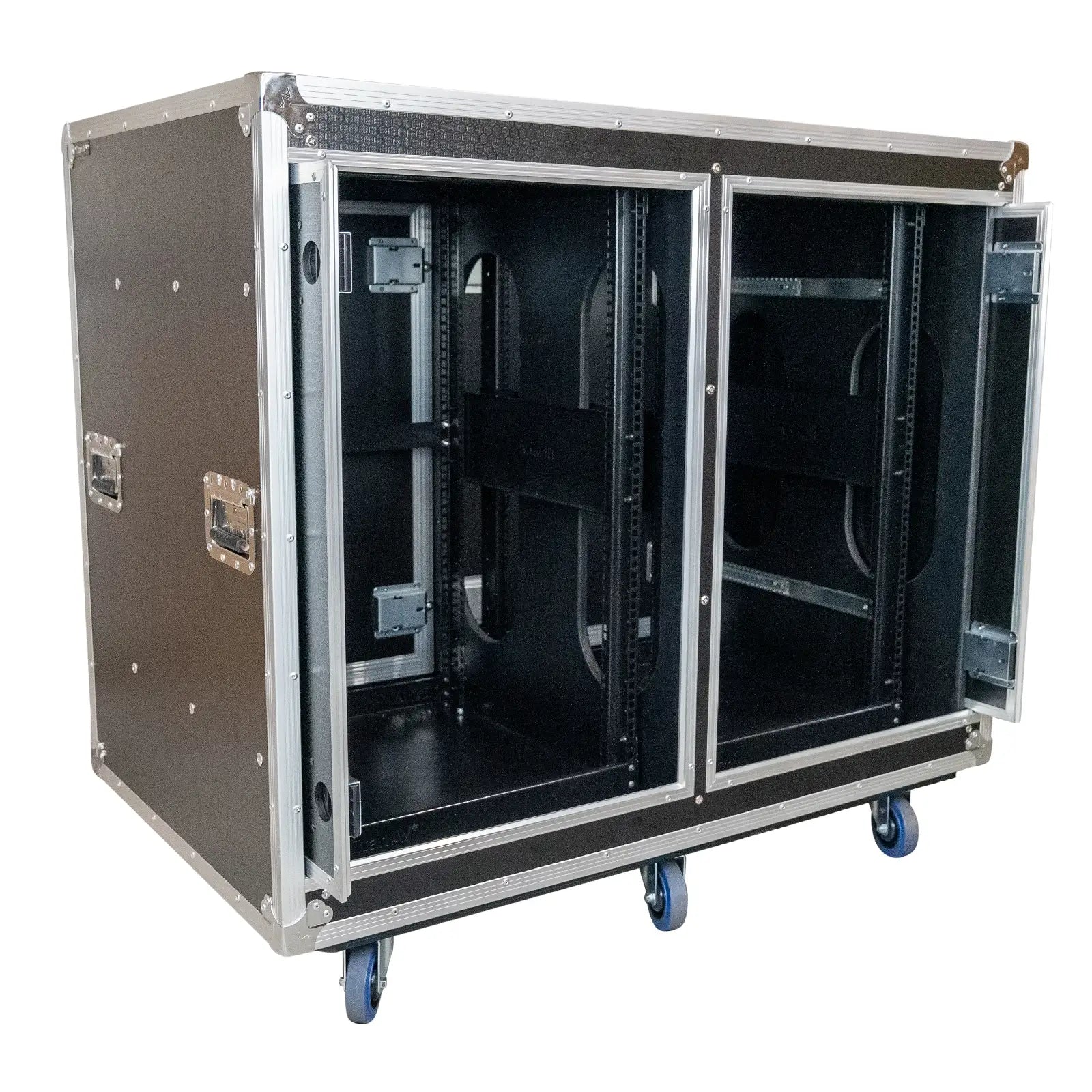 18RU Dual Slam Rack Case | Shock Mounted | Tour Ready - Titan AV