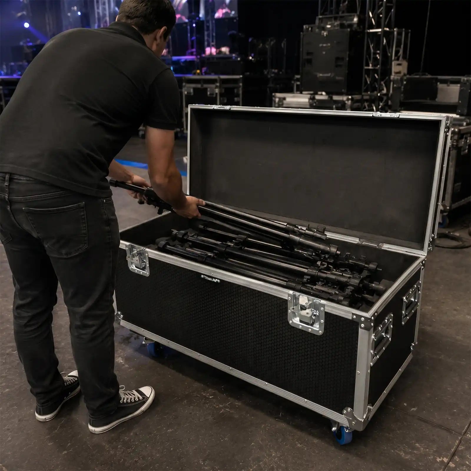 Tour Ready Equipment Case with Wheels