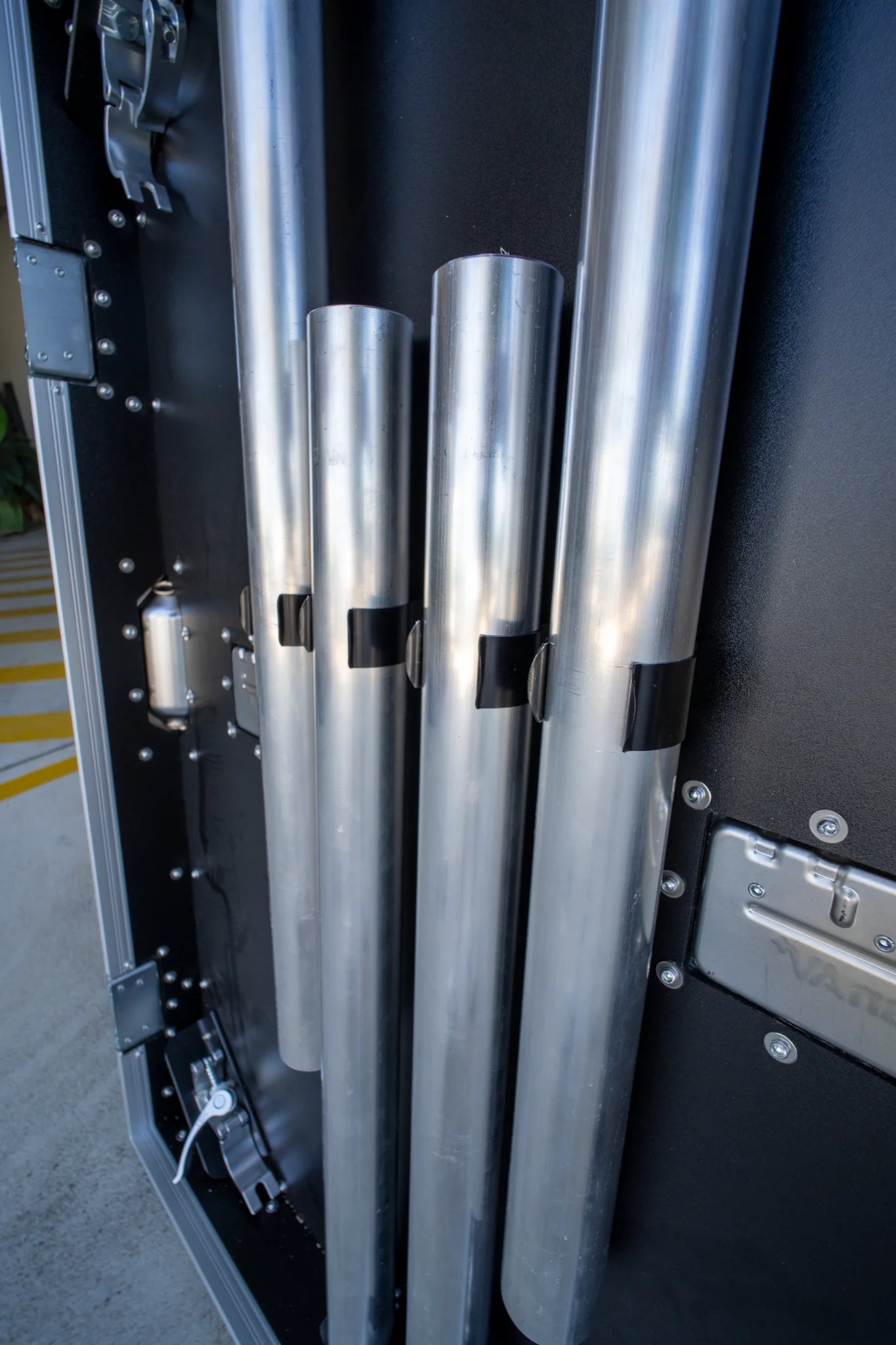 Single Monitor Broadcast Workstation Road Case