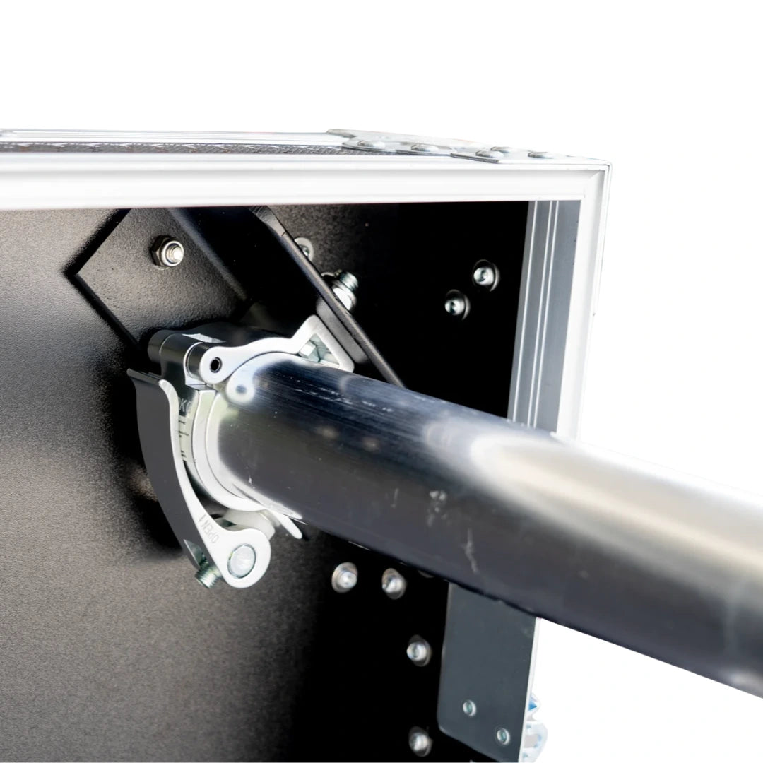 Dual Monitor Broadcast Workstation Road Case