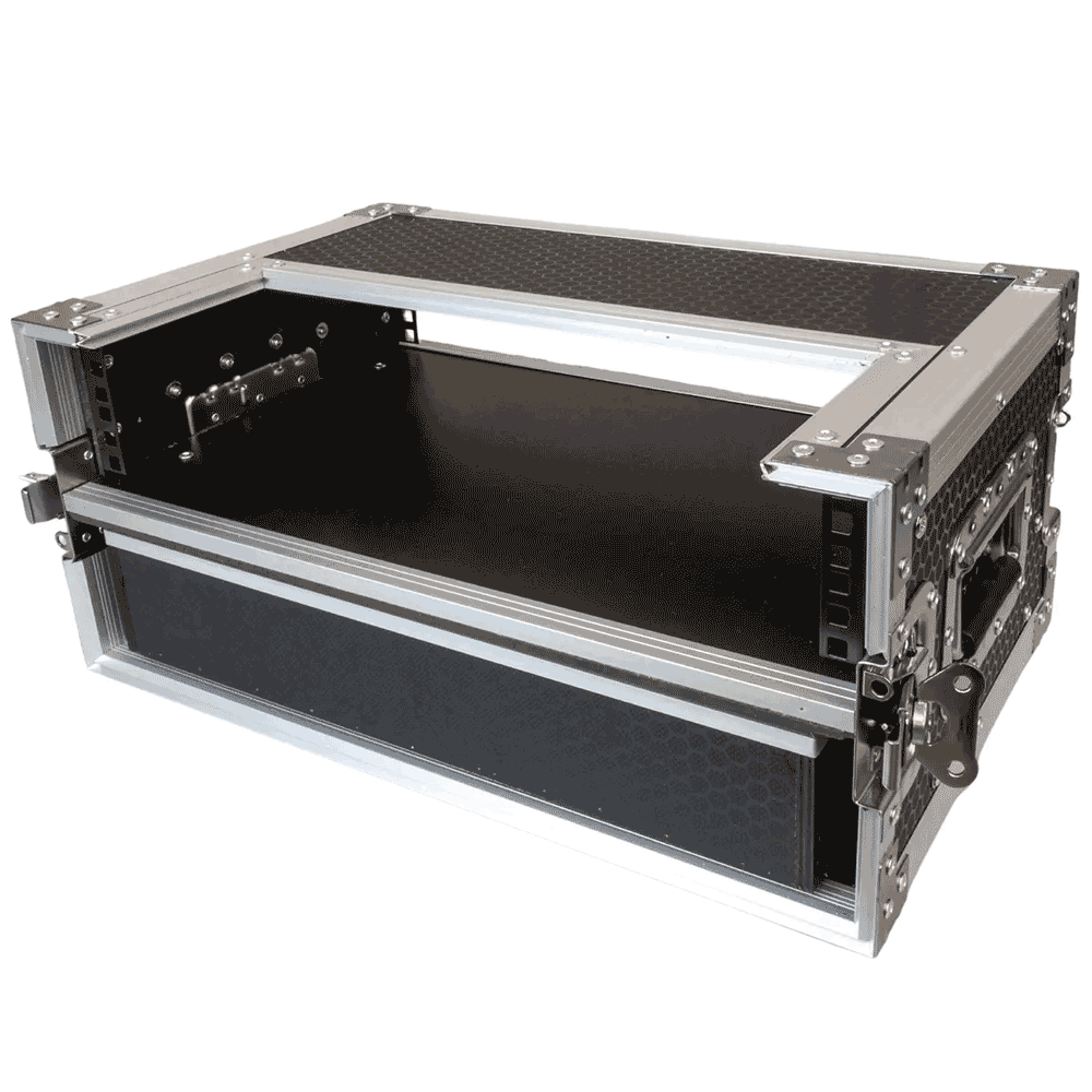 Microphone Road Case | 2U Rack & Drawer | Titan AV Protective Case