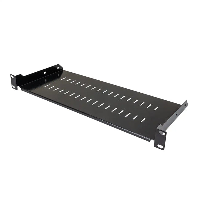  side front view of 1RU Shelf, 200mm Deep