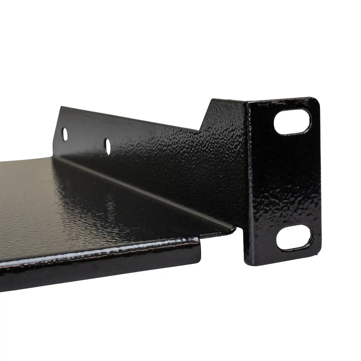  close up view of 1RU Shelf, 200mm Deep