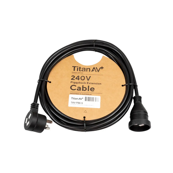 Titan AV 7m Piggy Back Extension Cord