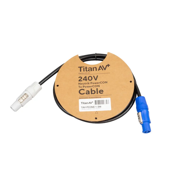 Titan AV 1.5m Neutrik PowerCon To Neutrik PowerCon
