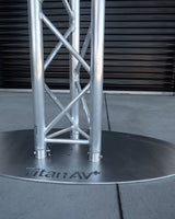 1200 x 600 Oval Aluminium Base Plate - 290 Truss