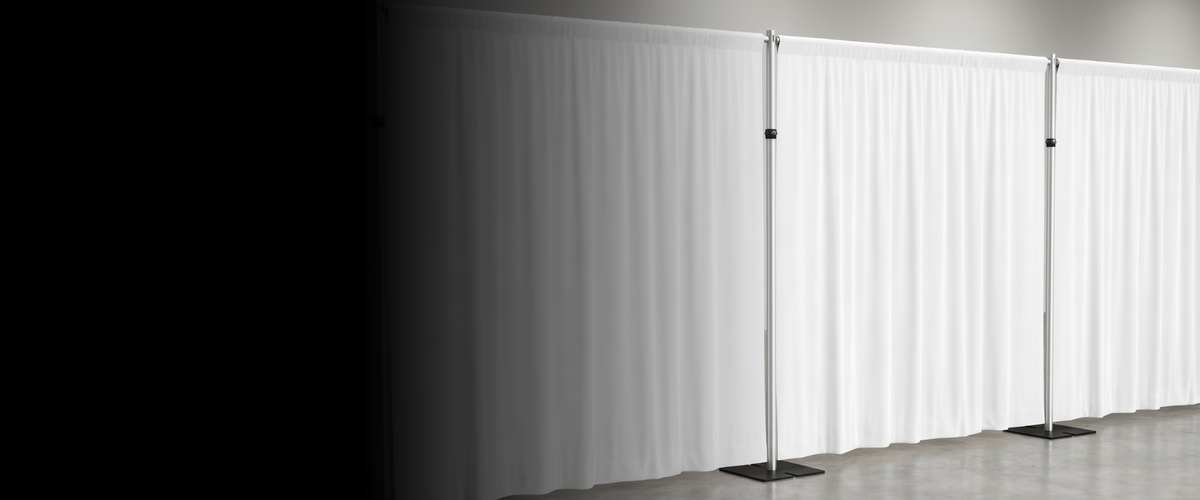 Titan AV Backdrop Stands Banner