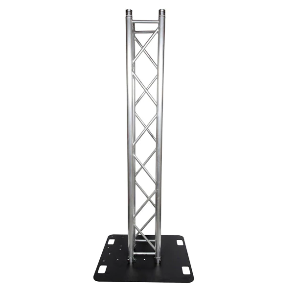 Box Truss Lighting Stand 2.5 Meter Trussing & Steel 800mm Base
