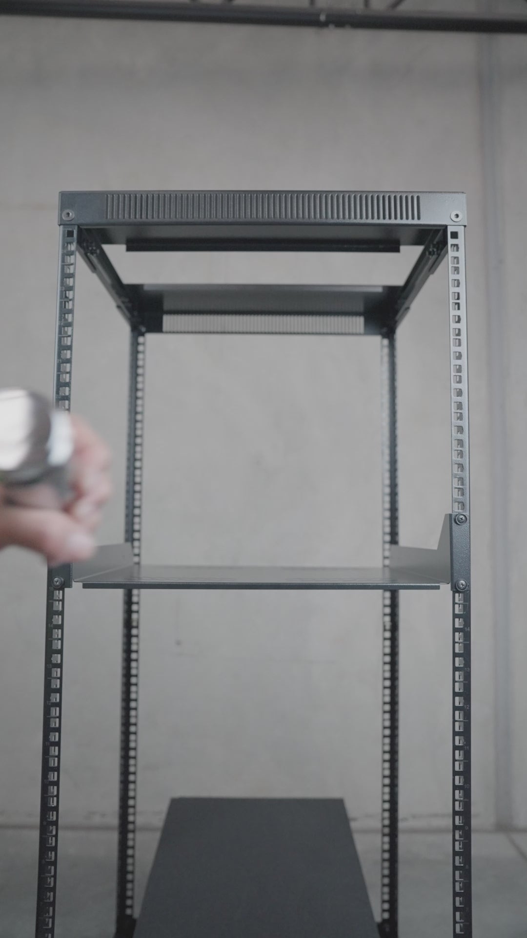 2RU Shelf, 400mm Deep