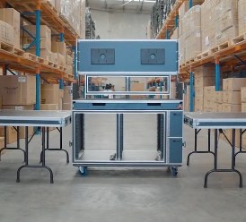 Dual Monitor Broadcast Workstation Road Case