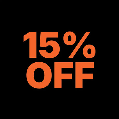 On Sale & 15% OFF 