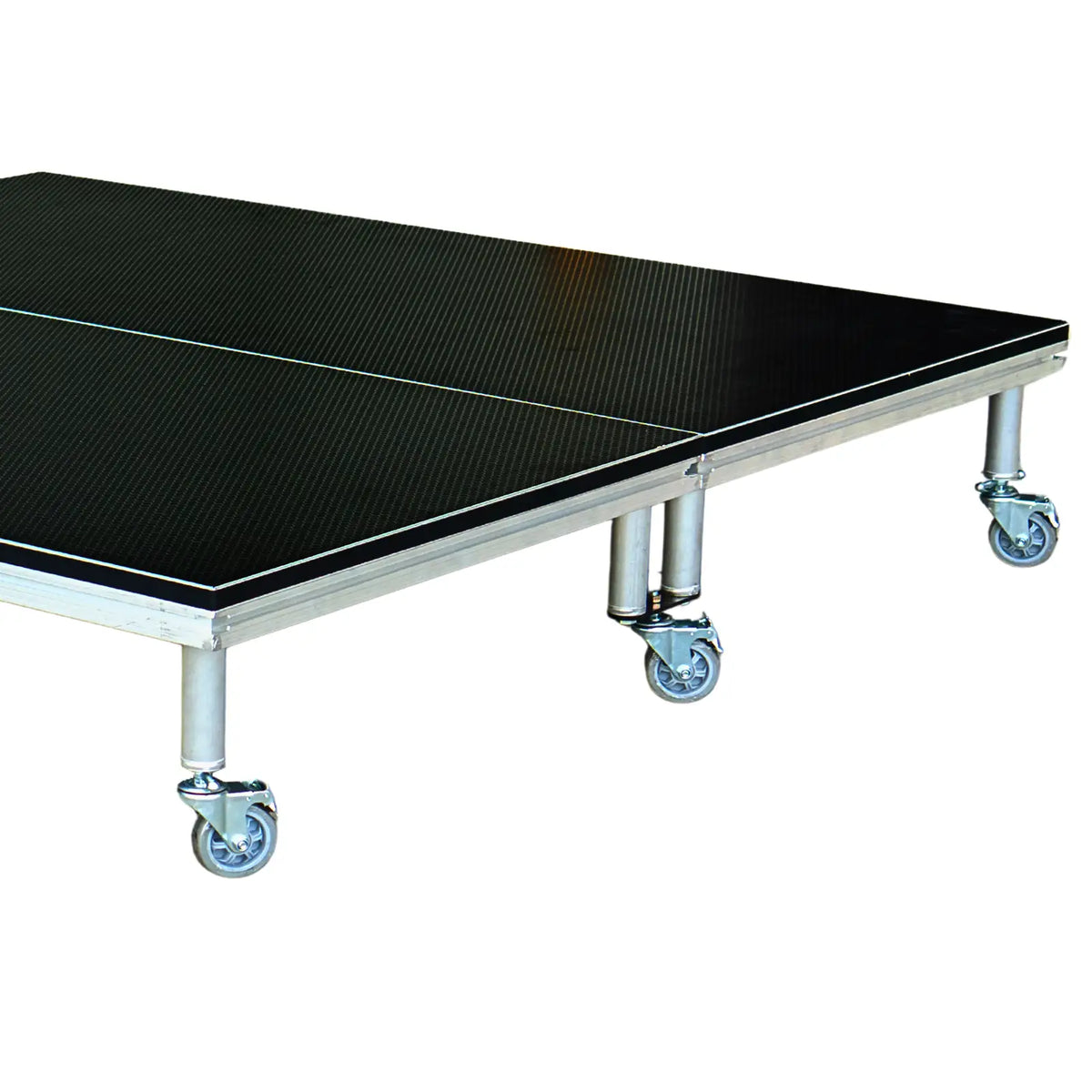 Drum Riser, 2m x 2m with Wheels