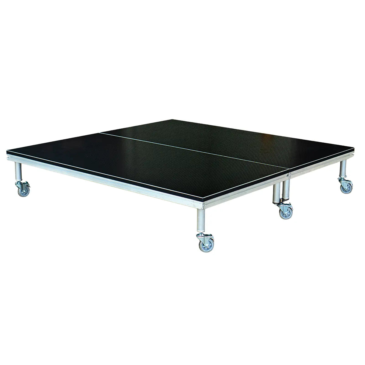 Drum Riser, 2m x 2m with Wheels