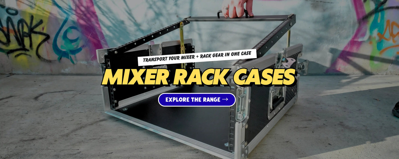 Mixer Rack Case Banner