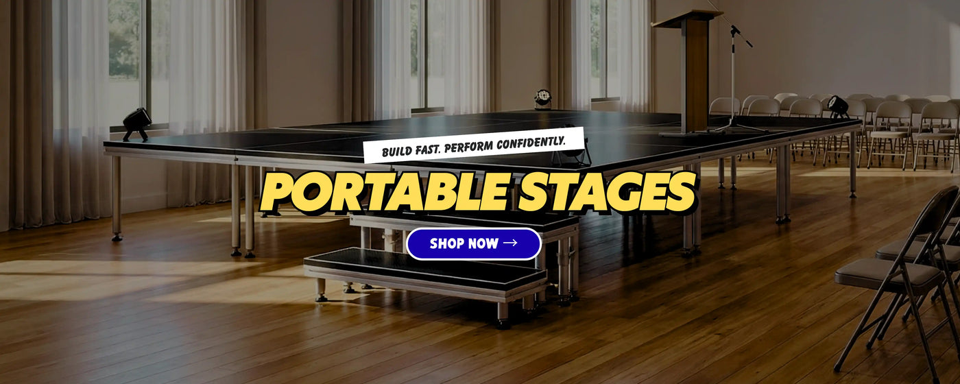 Titan AV Portable Stages