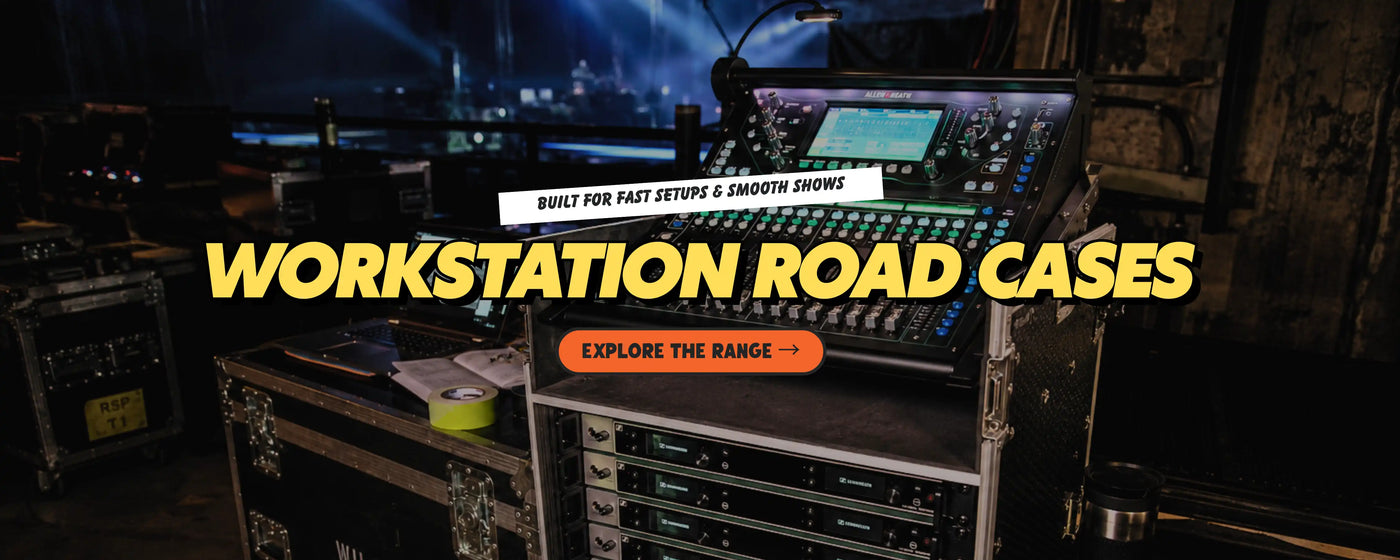 Titan AV Workstation Road Cases Banner