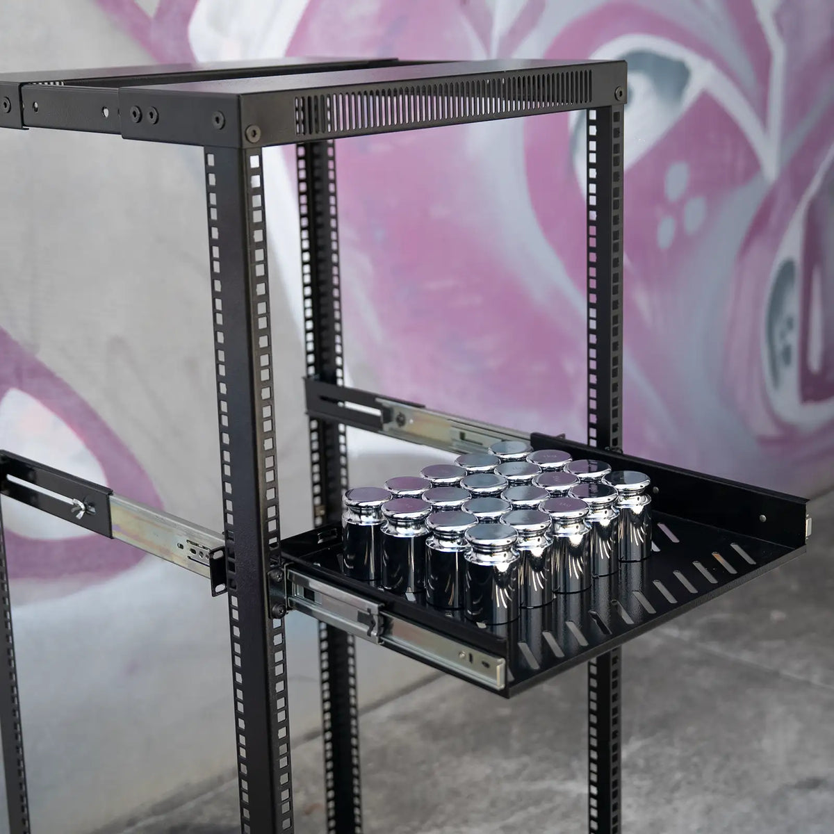 Sliding Rack Shelf Testing