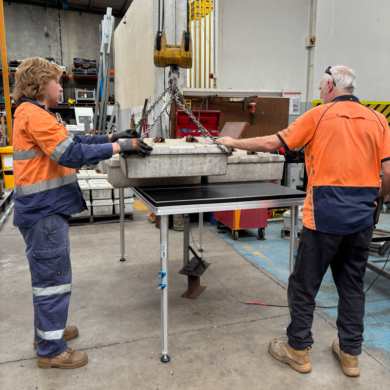 Stage Platform Load Testing | 750 kg SWL Verified - Titan AV