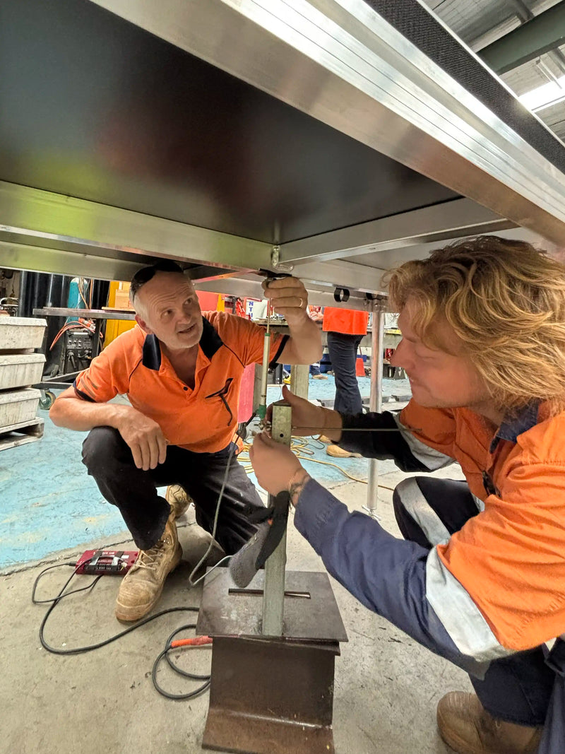 Stage Platform Load Testing | 750 kg SWL Verified - Titan AV