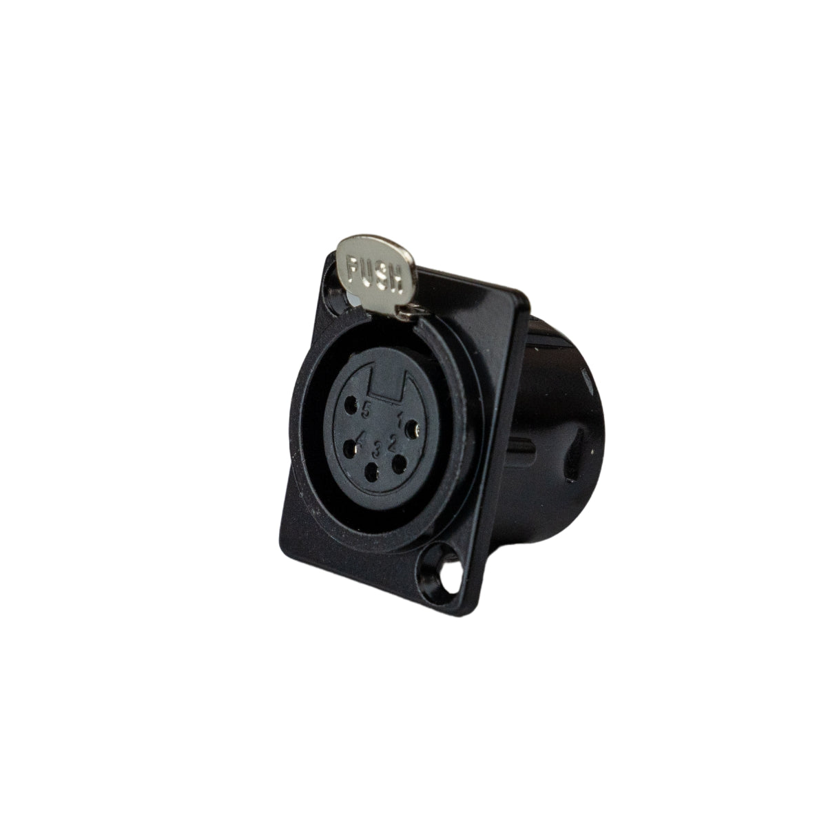 5 Pin DMX Chassis Panel Mount Socket Female