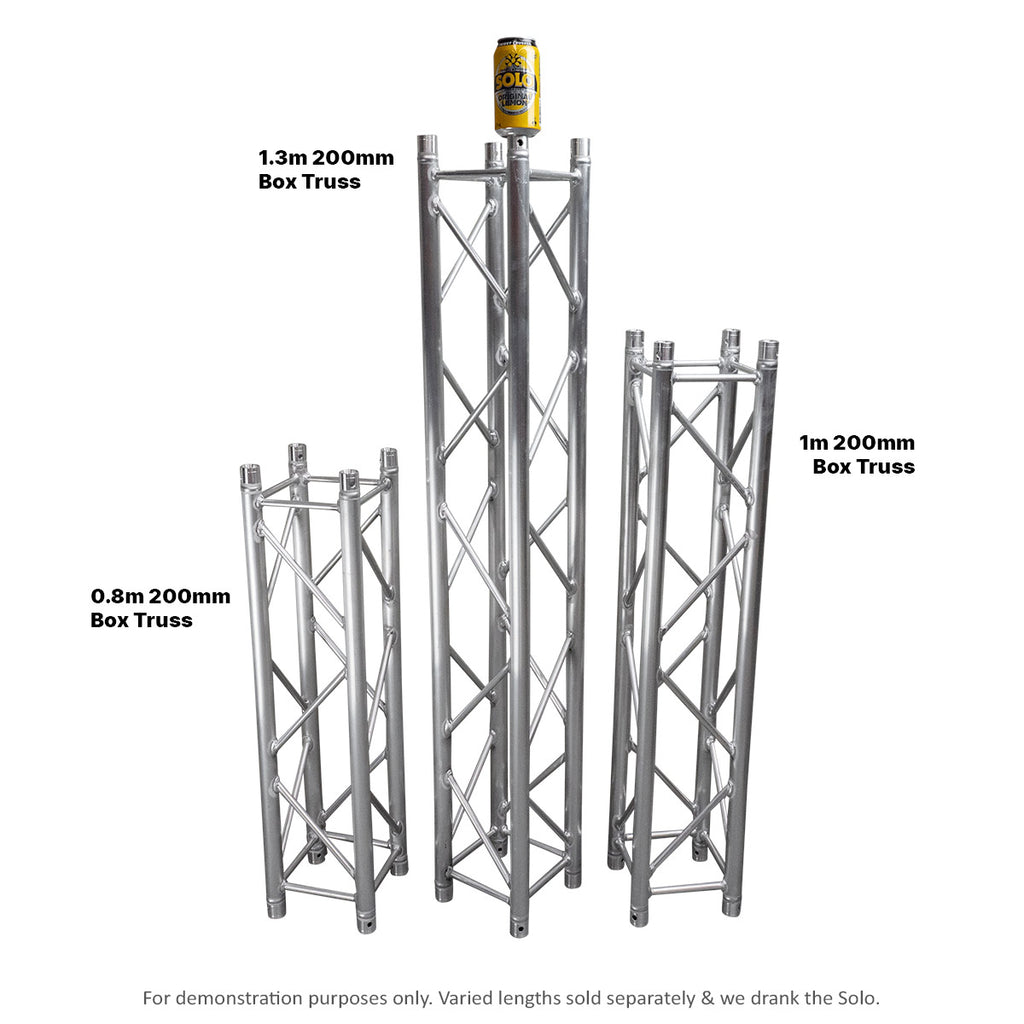 1m 200mm Box Truss by Titan AV | Compact & Strong for Light Duty ...