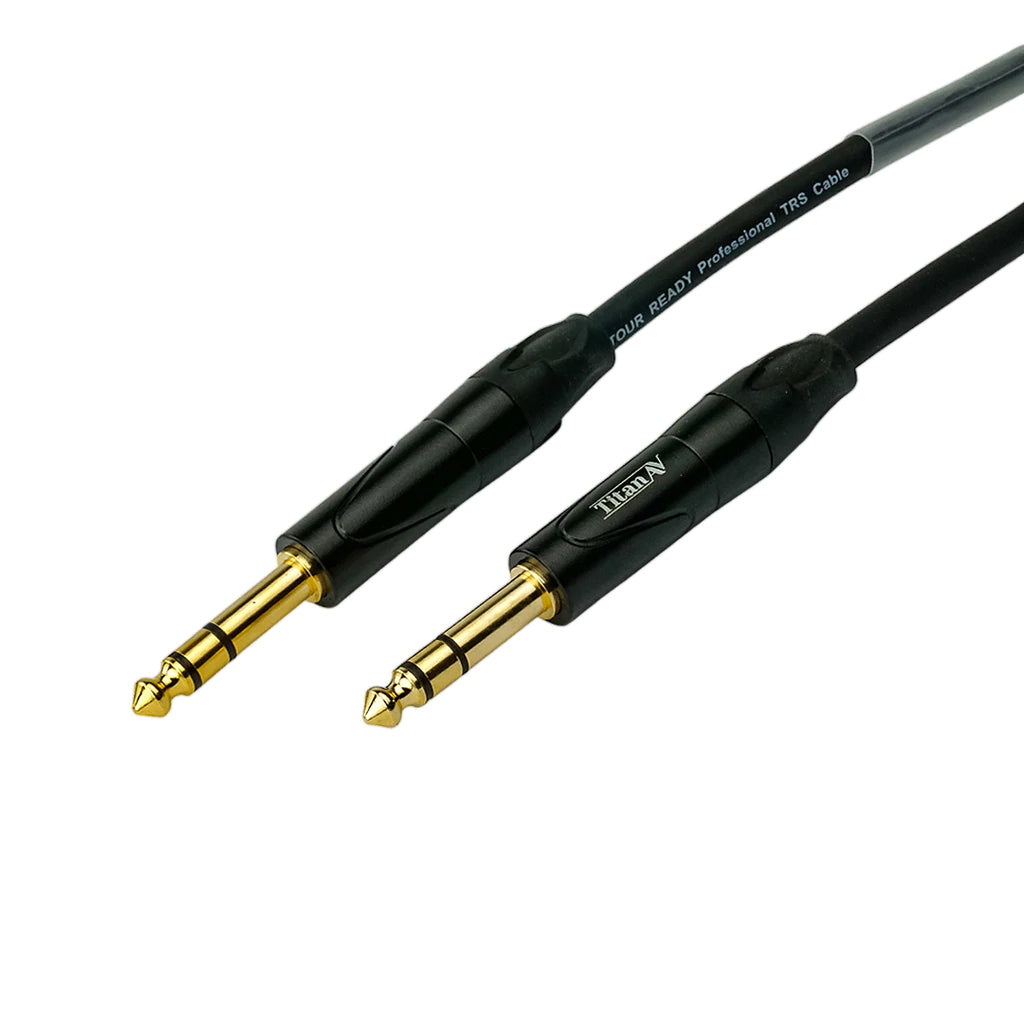 1m 1/4" TRS to 1/4" TRS Cable