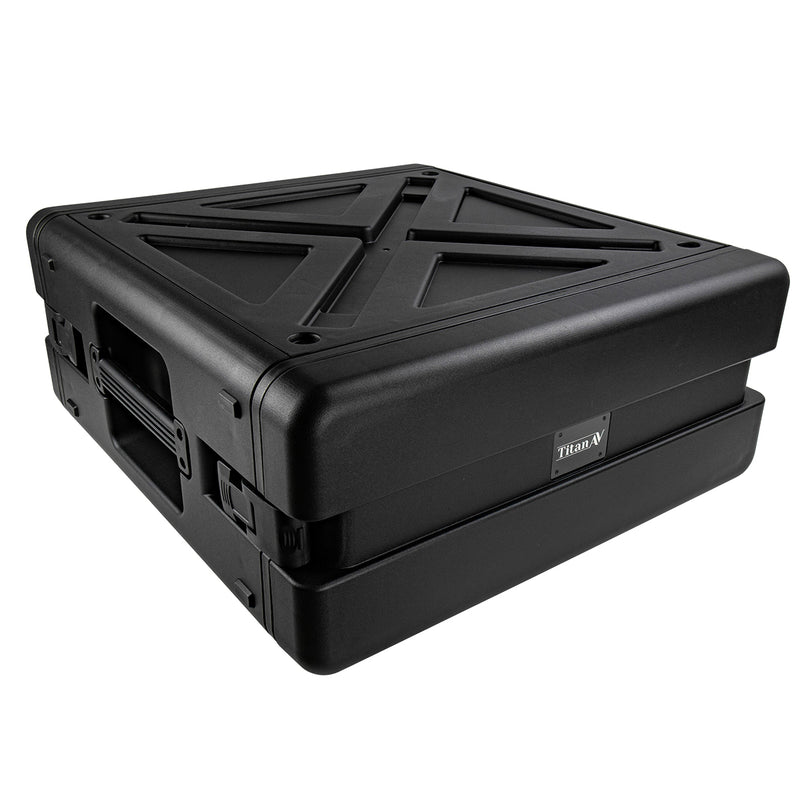 4U Rack Case | Hard Plastic Shell | 19
