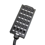 20m Multicore Cable Stage Box, 20 Send, 4 Return