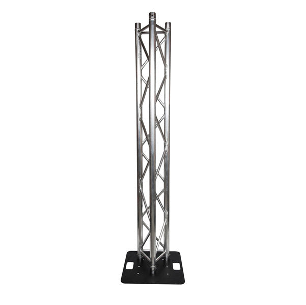 Titan AV Tri Truss Lighting Stand 2 Meter Trussing & Steel 500mm Base