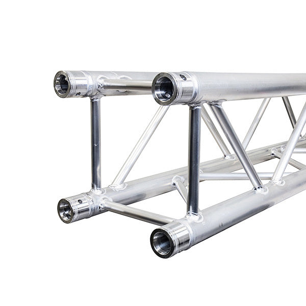 Box Truss Lighting Stand 2m Trussing, 800mm Base & Top Plate