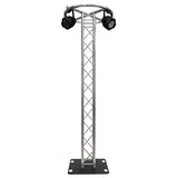 2.5 Metre 290mm Box Truss Light Stand, 1 Metre Ring