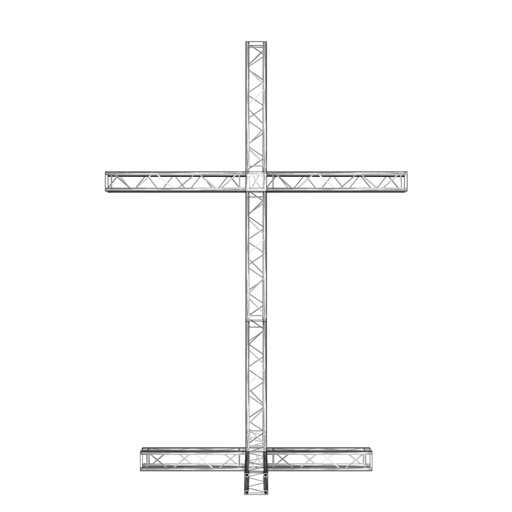 290 Box Truss Worship Cross 6.6 x 3.4m