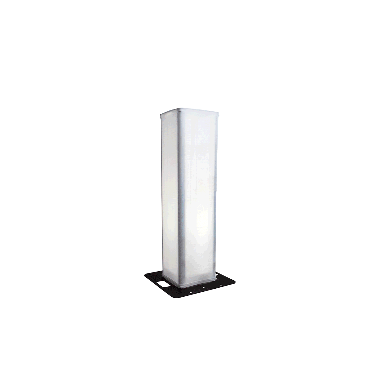 Glow Totem with White Scrim, 1m
