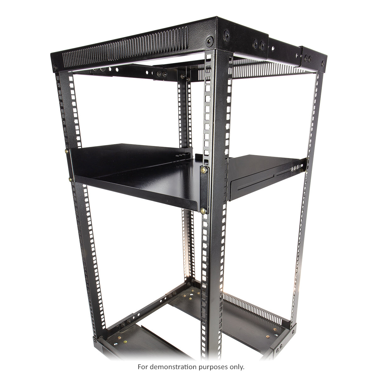 Shop 2RU Adjustable Rack Shelf | 470-785mm Deep | Heavy-Duty