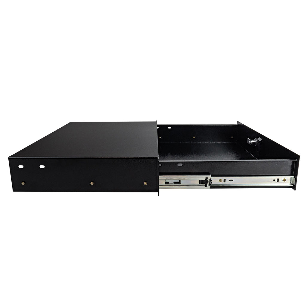 2U Rack Drawer | 350mm Deep | Secure Rack Storage | Titan AV