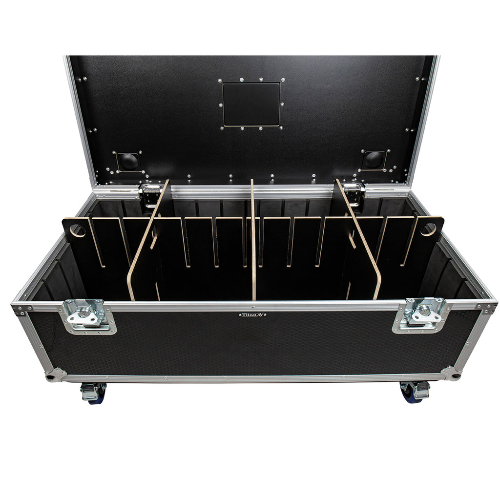 Titan AV Large Cable Packer with Adj Dividers, Short