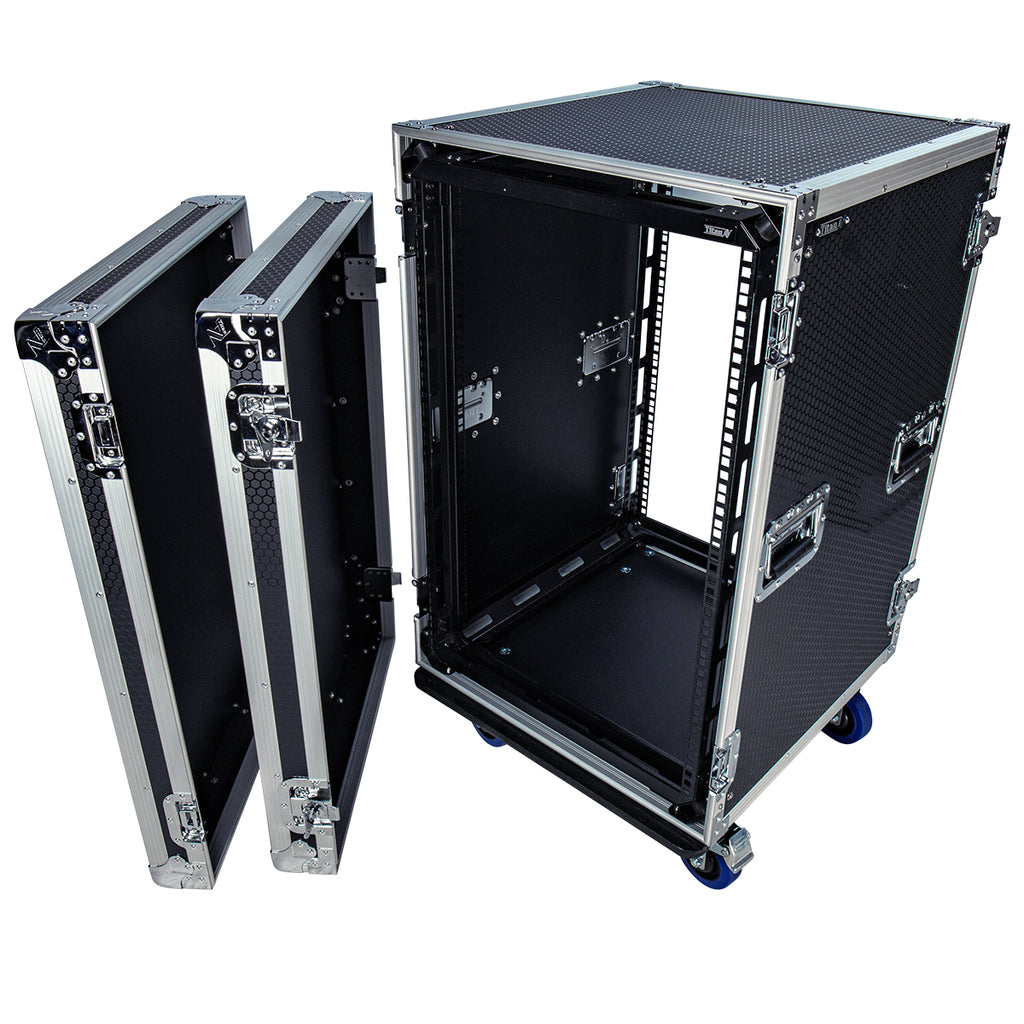 Titan AV 16RU Shock Proof Case on Castors, 550 Deep