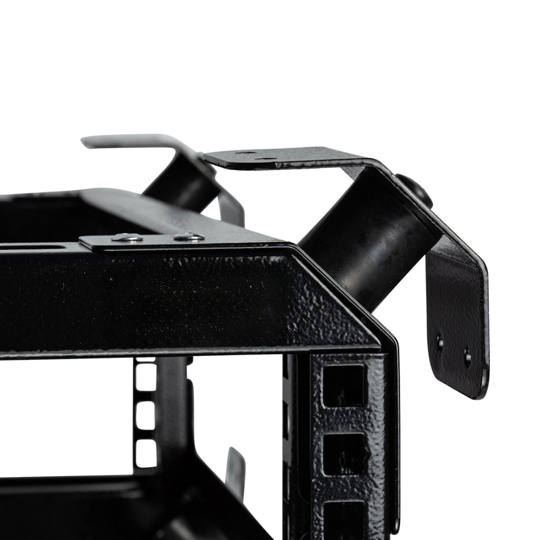2RU Shock Mount Rack, 450mm Deep