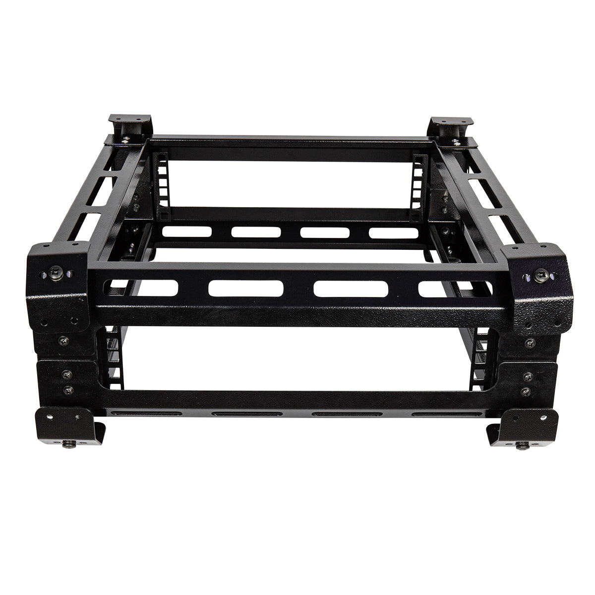 2RU Shock Mount Rack | 450mm Deep | Rack Mount Equipment – Titan AV