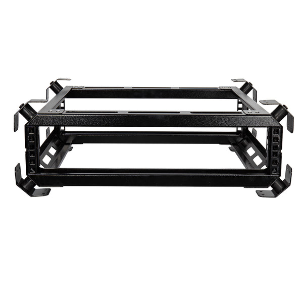 Titan AV 19” 2RU Shock Mount Rack System – 450mm Deep