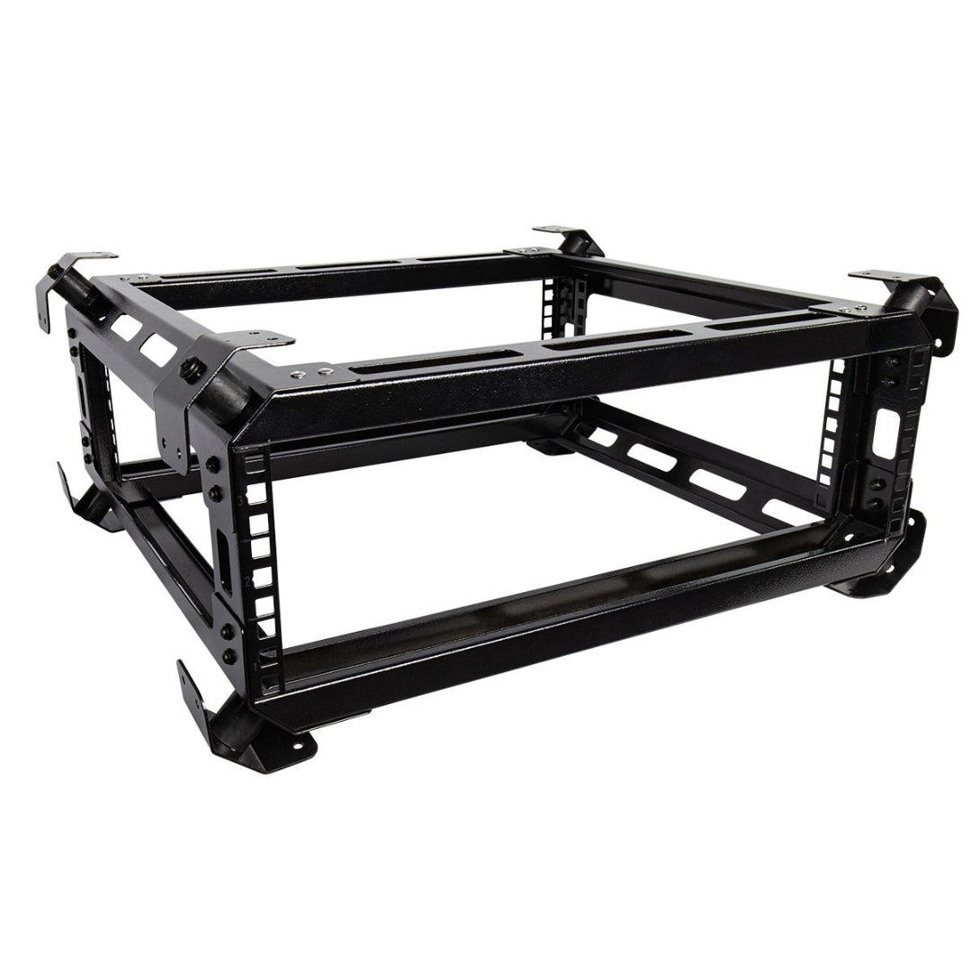3RU Shock Mount Rack | 450mm Deep | Secure AV Gear Mounting – Titan AV