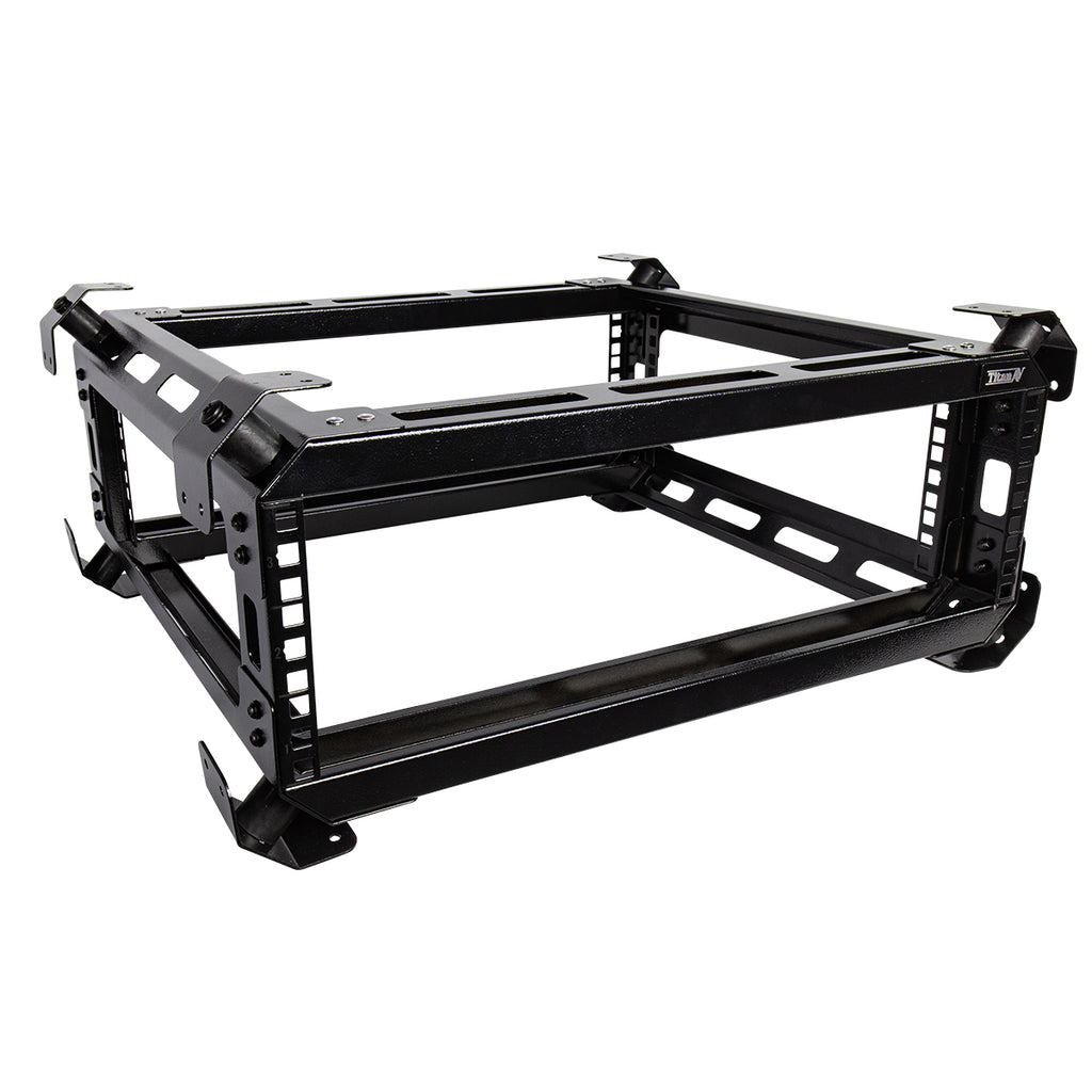 Titan AV 19” 3RU Shock Mount Rack System – 450mm Deep
