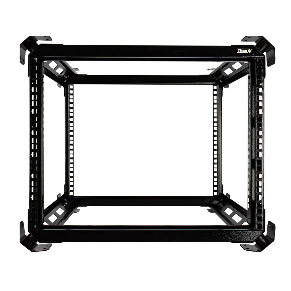 Titan AV 19” 8RU Shock Mount Rack System – 450mm Deep