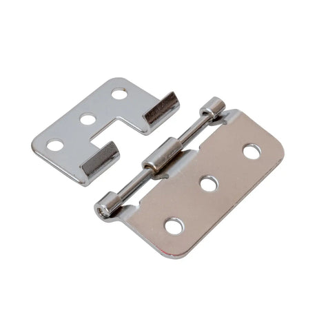Lift Off Hinge Small - Chrome